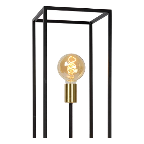 Lucide RUBEN - Vloerlamp - 3xE27 - Zwart - detail 1